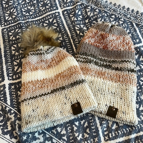 Mommy and Me Beanie Set